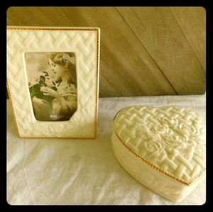 Trinket box & Picture frame